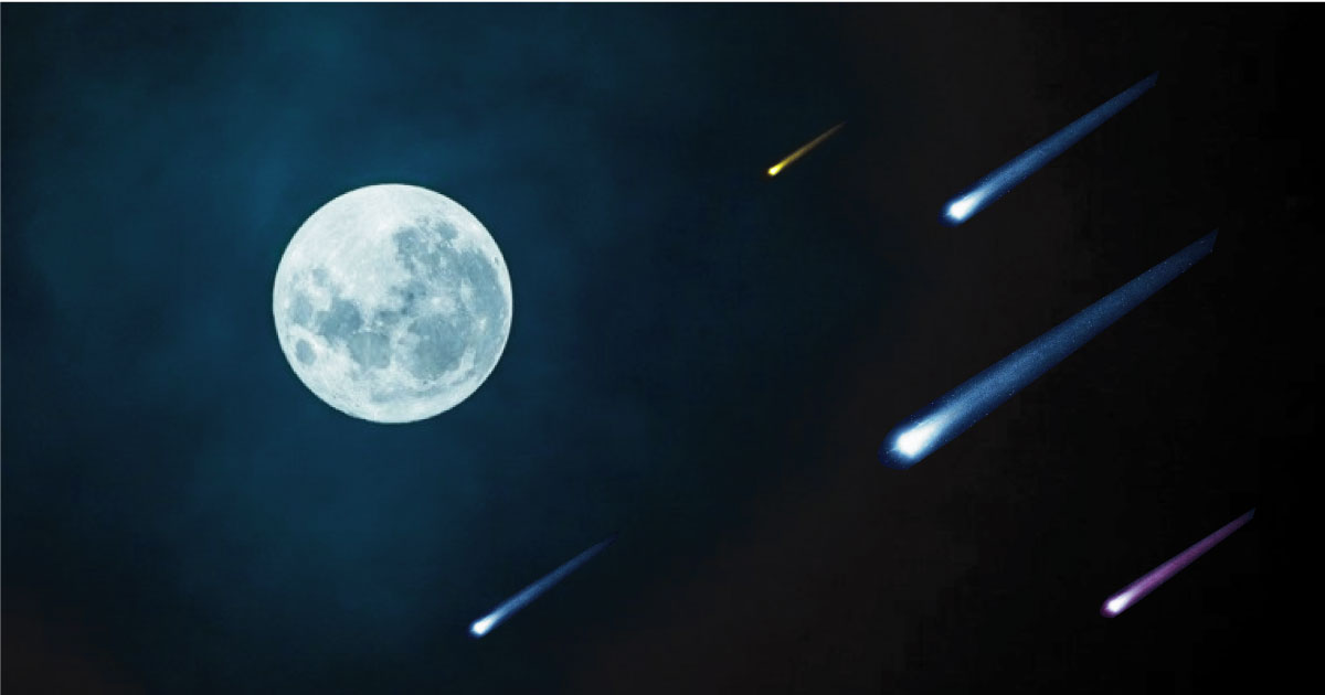 Ojo: Este 7 de mayo habrá luna llena y lluvia de estrellas, restos del cometa Halley