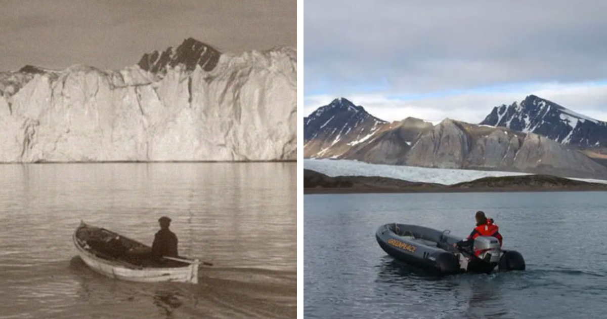 17 fotos de antes y después que muestran el imparable paso del tiempo