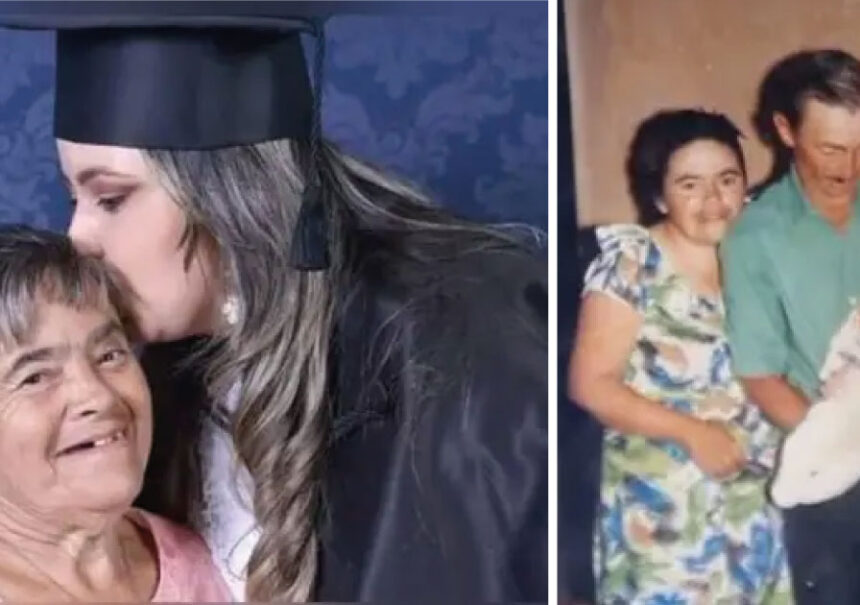 Hija y madre con síndrome de Down celebran su graduación callando a todos los que no creían en ella
