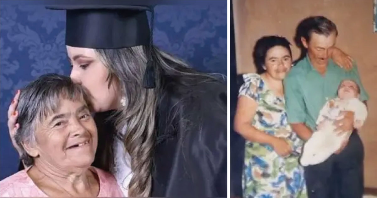 Hija y madre con síndrome de Down celebran su graduación callando a todos los que no creían en ella