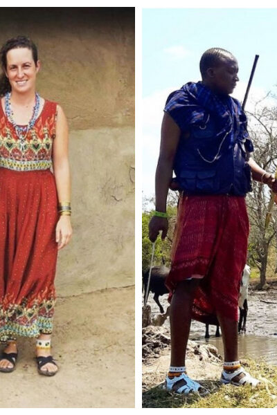 Alemana llegó a Tanzania por su trabajo y encontró el amor. Ya tiene 9 años formando parte de la tribu