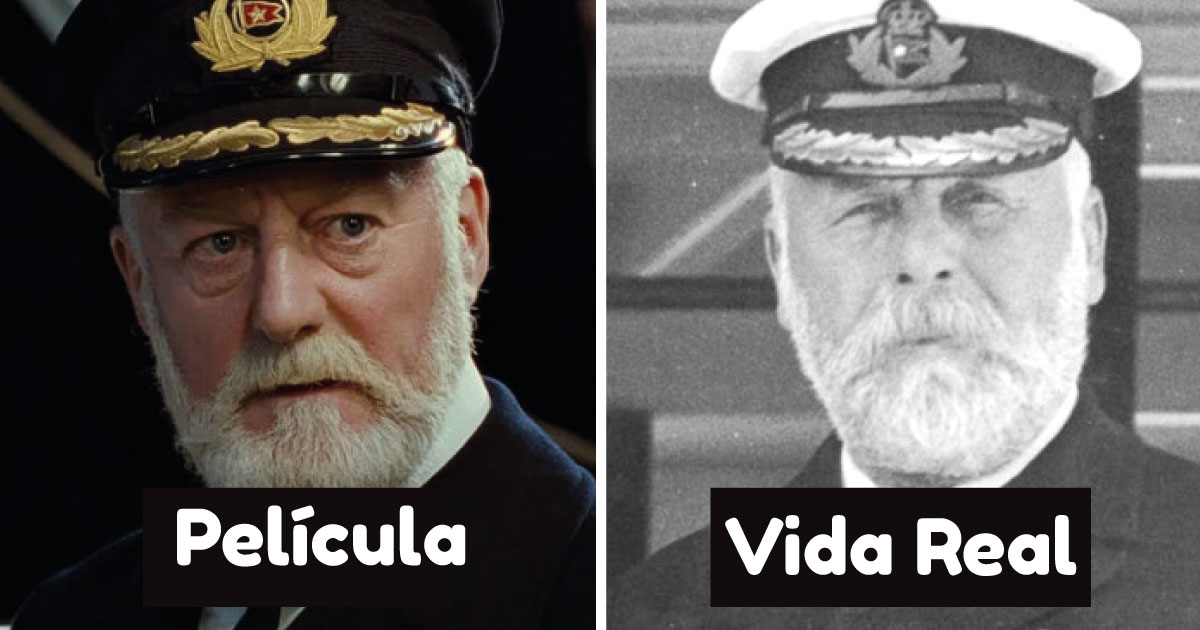 Así se veían estos 18 personajes de la película «Titanic» en la vida real