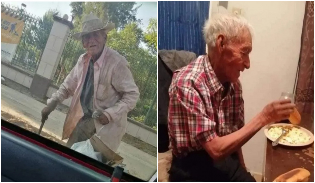 Abuelo de 100 años es rescatado de las calles y tiene un merecido final feliz.