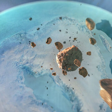Groenlandia: descubren un enorme cráter del tamaño de París