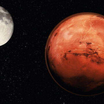 Marte y la Luna se «besarán» esta semana, no puedes perdértelo
