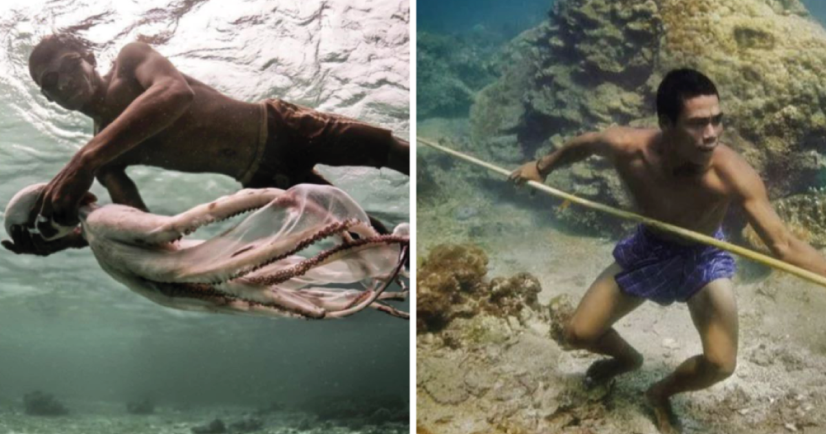 Descubren increíble tribu que puede durar hasta 13 minutos bajo el mar