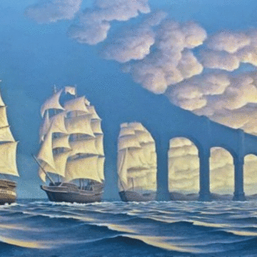 19 ilusiones ópticas en pinturas que harán que tu imaginación vuele