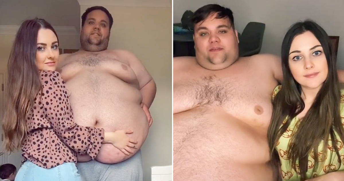 Hombre de talla grande confronta las burlas sobre su esposa flaca: «Le gustan gordos»