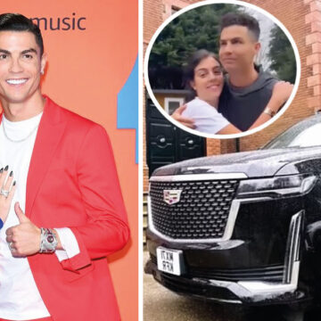 Cristiano Ronaldo recibe como regalo de cumpleaños un lujoso auto por parte de Georgina Rodríguez