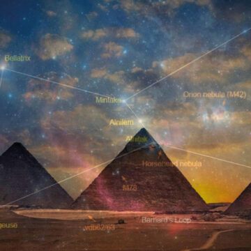 Descifran por fin el misterio de la alineación de las pirámides de Giza con las estrellas