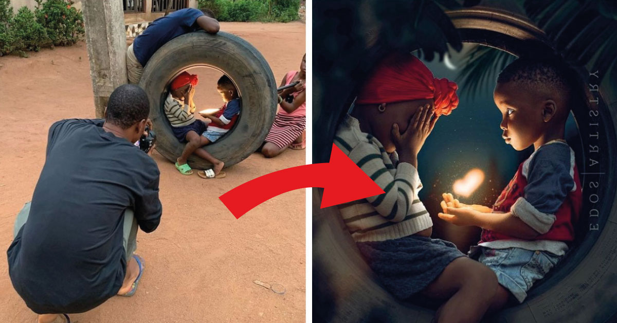 Fotógrafo nigeriano muestra el proceso para crear estas 17 increíbles imágenes