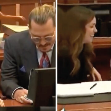 Los fans de Johnny Depp dicen que el actor encontró el amor en el juicio. Todo apunta a su abogada