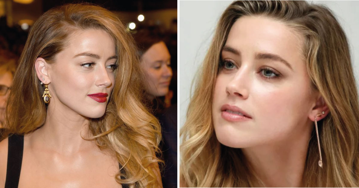 Amber Heard tiene el rostro más hermosos del planeta según la ciencia Es casi perfecto