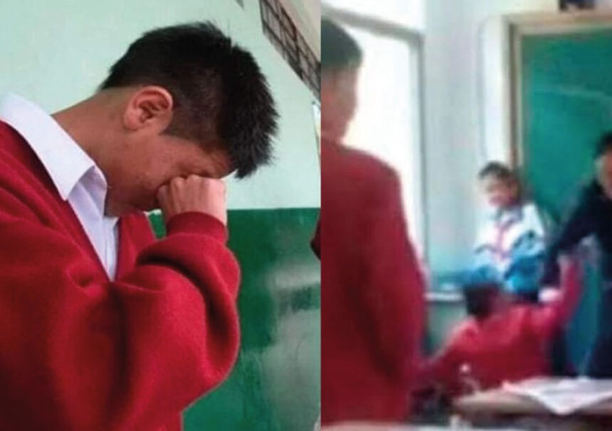 “No me arrepiento de nada”: maestro golpea alumno tras ver que le hacía bullying a su compañero.  