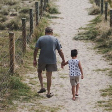 Mi papá me abandonó pero mi abuelo siempre estará para mí