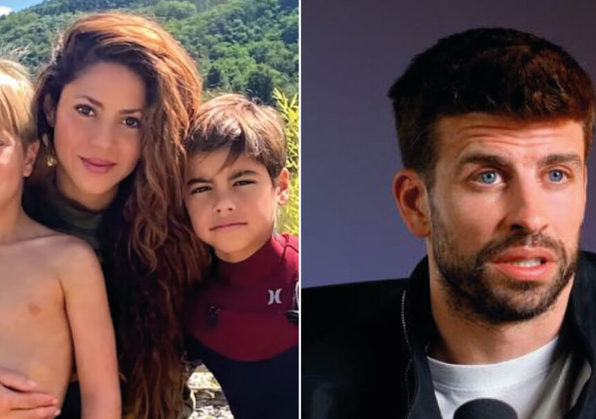 Shakira dispuesta a compartir casa con Piqué si le concede custodia total de sus dos hijos