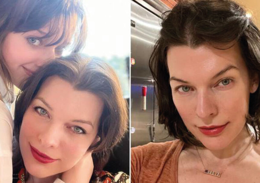 Milla Jovovich y su hija mayor son idénticas y estas fotos lo demuestran.