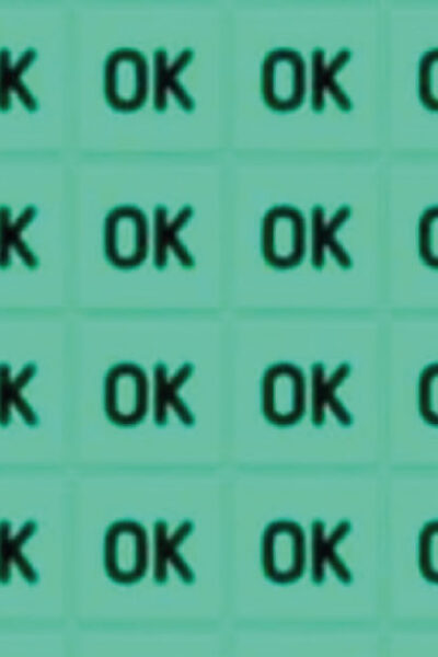 Sólo el 2% logra resolver este desafío: Encuentra la palabra equivocada “Ox” entre los “Ok”.