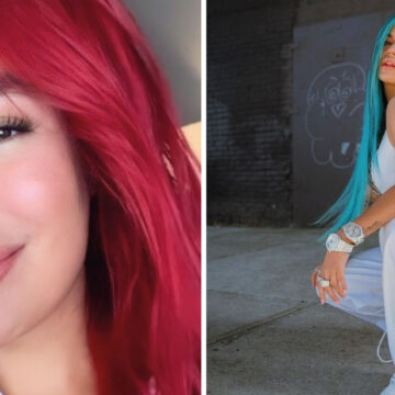 Karol G cierra ciclos y cambia su cabello azul por un rojo como el de “La sirenita”.