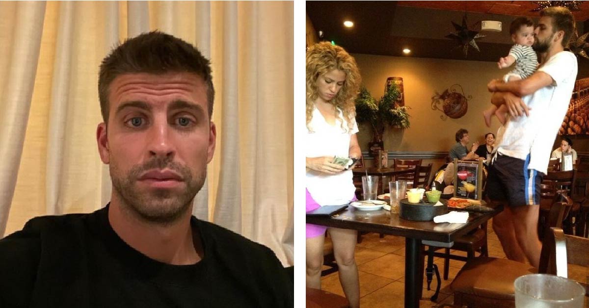 Se vuelve viral antigua foto de Shakira pagando la cuenta luego de cenar con Piqué: «Da vergüenza»