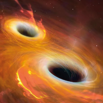 Choque de 2 agujeros negros podrá ser visto  desde la Tierra