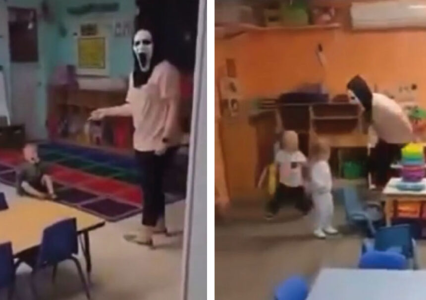 Despiden a trabajadoras de guardería por asustar a los niños con máscaras de Halloween