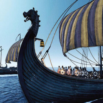 Encuentran barco vikingo funerario de mil años que transportaba monarcas