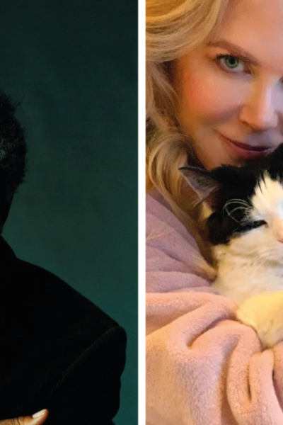 15 adorables fotos de celebridades con sus gatos