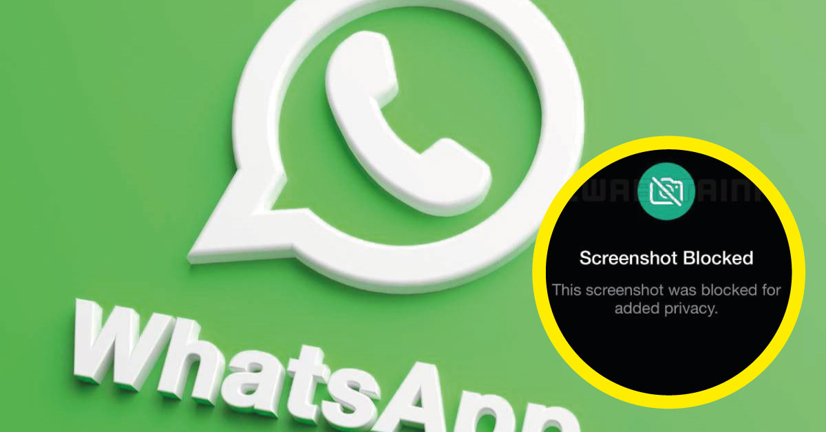 Whatsapp bloqueará la opción para tomar screenshot y videos de los chats.