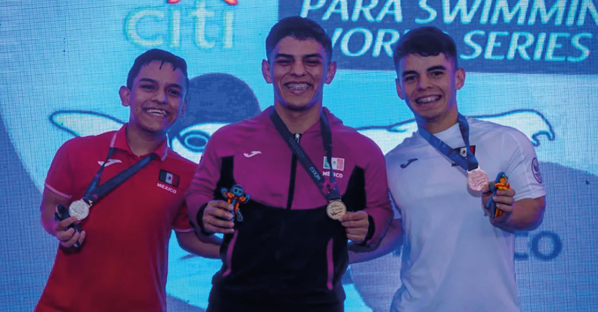 Oro, Plata y Bronce para 3 hermanos mexicanos en competencia internacional.