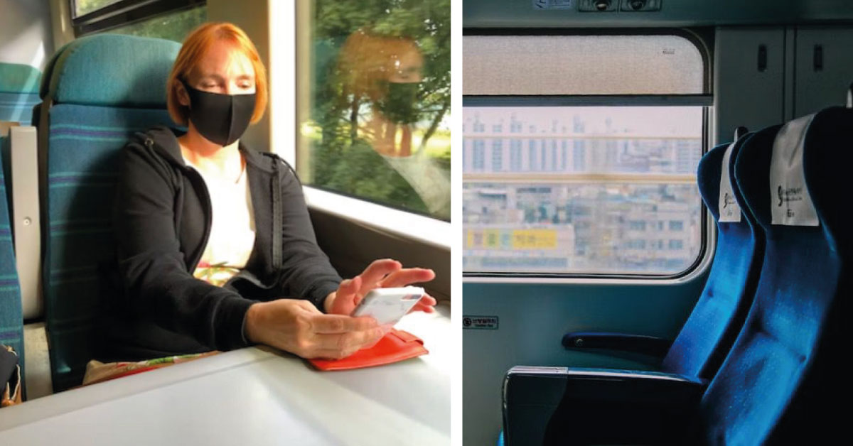 Mujer se niega a cederle su asiento en el tren a una anciana: «Yo pagué por este lugar»