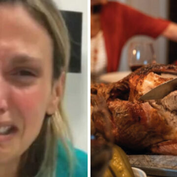 Vegana critica los menús de las cenas navideñas: «Celebran con muertos»
