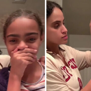 Madre depila a su hija de 10 años y la critican en redes