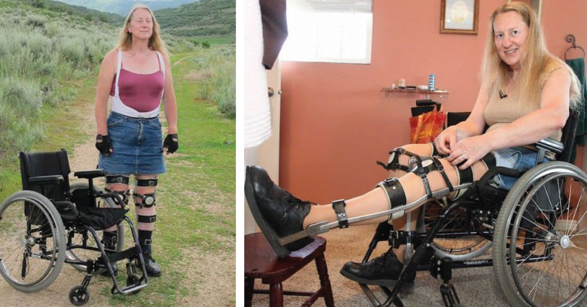 Mujer se identifica como «transcapacitada» y usa silla de ruedas pero no tiene ningún impedimento físico