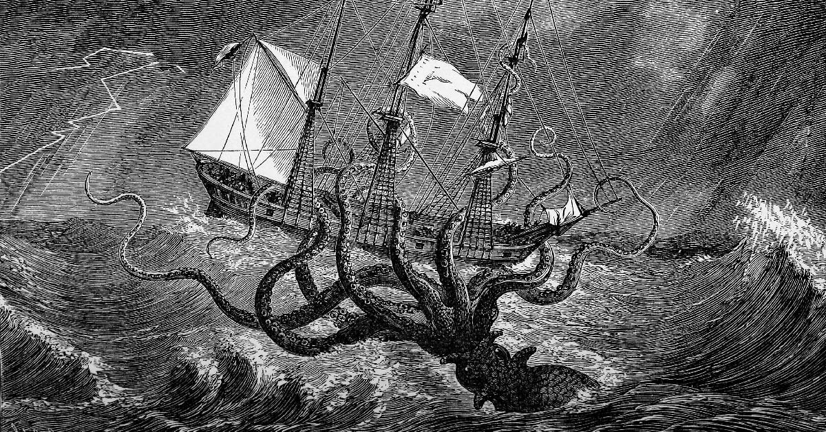 El Kraken: un calamar gigante que existe más allá de la leyenda