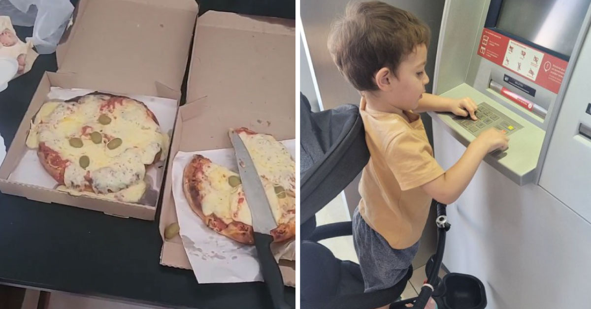 Niño de 2 años gasta $10,000 en pizzas y helado mientras su papá dormía