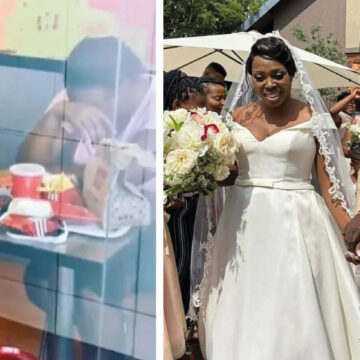 Se burlaron de pareja por comprometerse en KFC, después grandes marcas patrocinaron su boda
