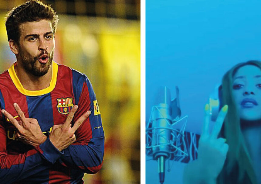 Las referencias a Piqué en la nueva canción de Shakira: él hasta le dedicaba los goles