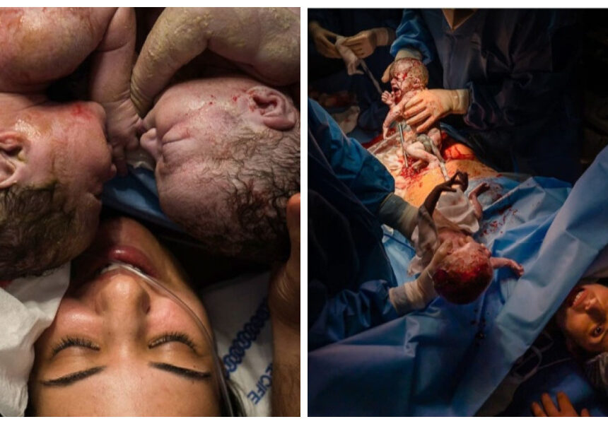 13 fotos de lindos bebés múltiples