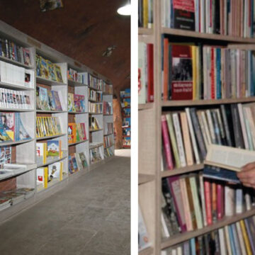 Trabajadores de basura crean una biblioteca de libros desechados