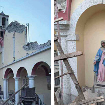 Virgen María intacta tras el el terrible terremoto en Turquía: quedó de pie y sin daños