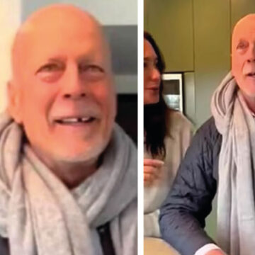Critican y se burlan de Bruce Willis por reaparecer sin dientes tras su diagnóstico de demencia