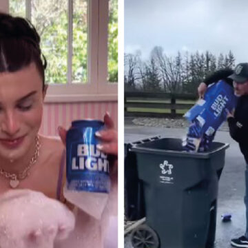 Bud Light colaboró con modelo trans y consumidores están tirando sus cervezas a la basura